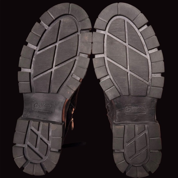 Blondo Waterproof Black Suede Lace-Up Side Access Boots Size 9 W/Sherpa Fleece - Picture 11 of 12